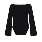 off-neck pullover sweater, view 5 - MRSLM