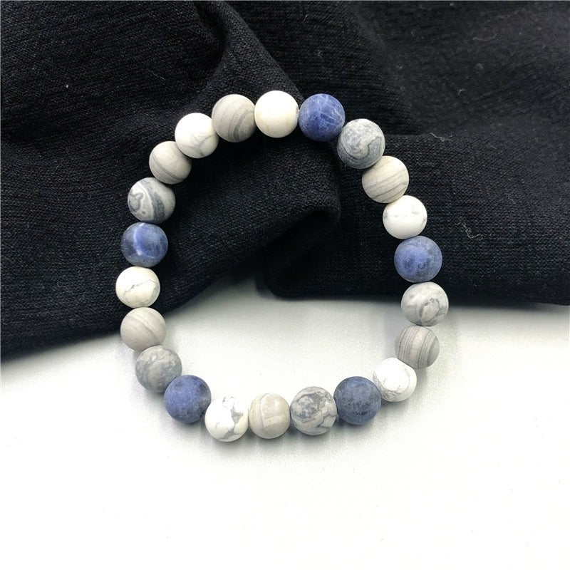 planet stone starry bead bracelet, view 3 - MRSLM