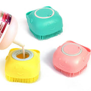 silicone pet bath brush - MRSLM