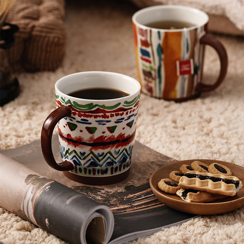 hand-painted graffiti ceramic mug - MRSLM