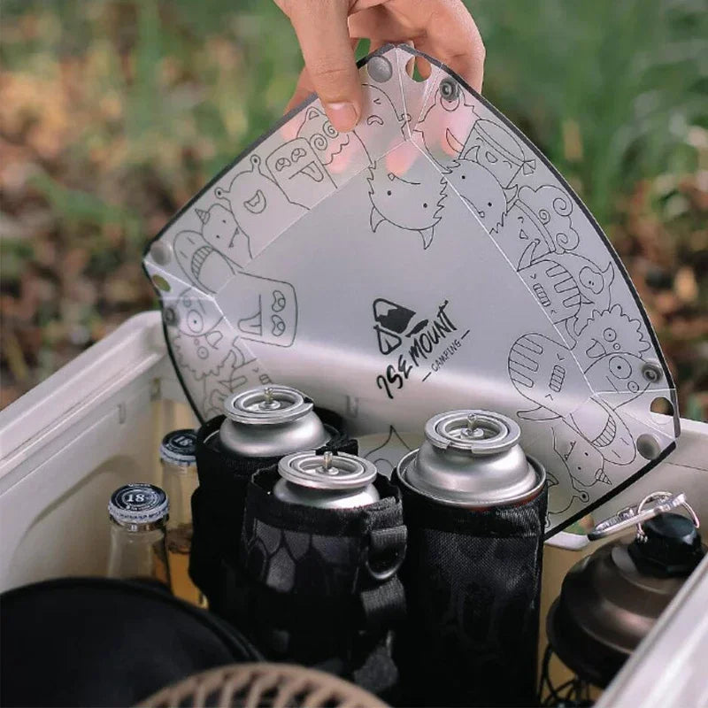 foldable camping tableware, view 9 - MRSLM