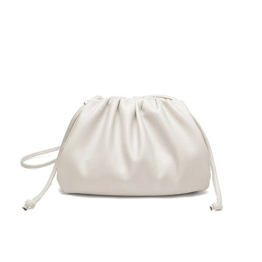PU leather crossbody dumpling bag, view 2 - MRSLM