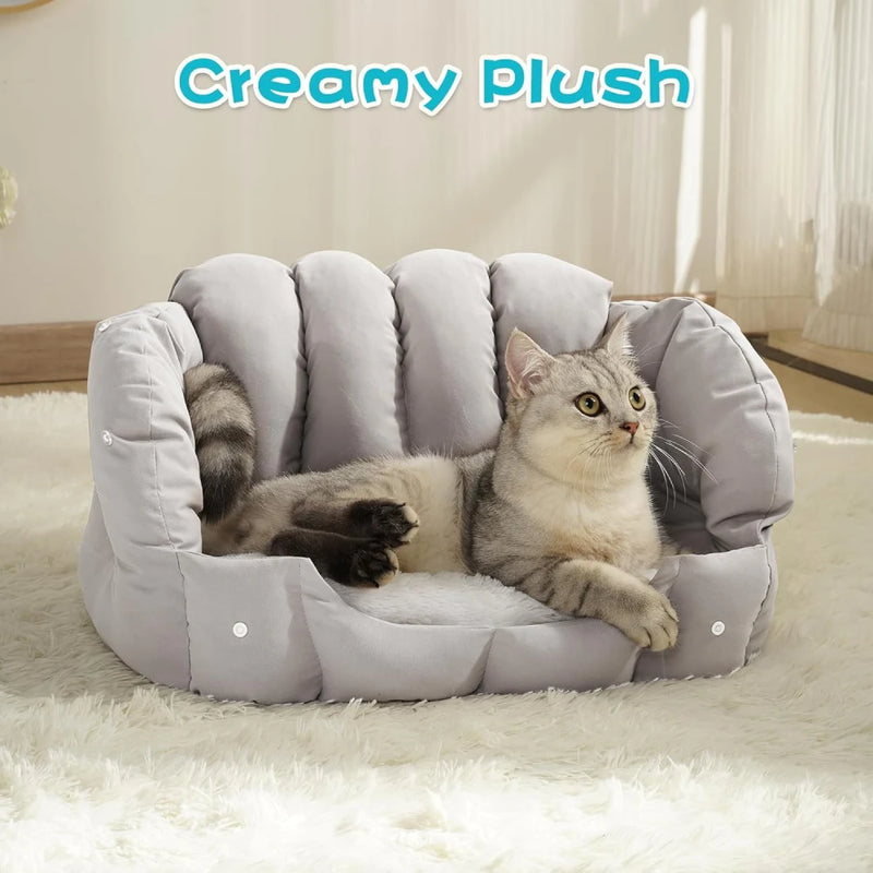 arched cat cave bed, view 6 - MRSLM