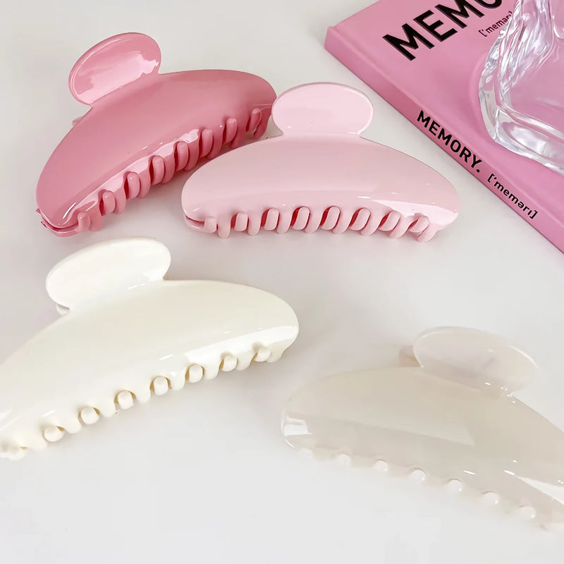 semicircle acrylic hair claw, view 7 - MRSLM