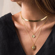 stainless steel french jewelry necklace women, view 2 - MRSLM