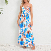paisley long dress, view 3 - MRSLM