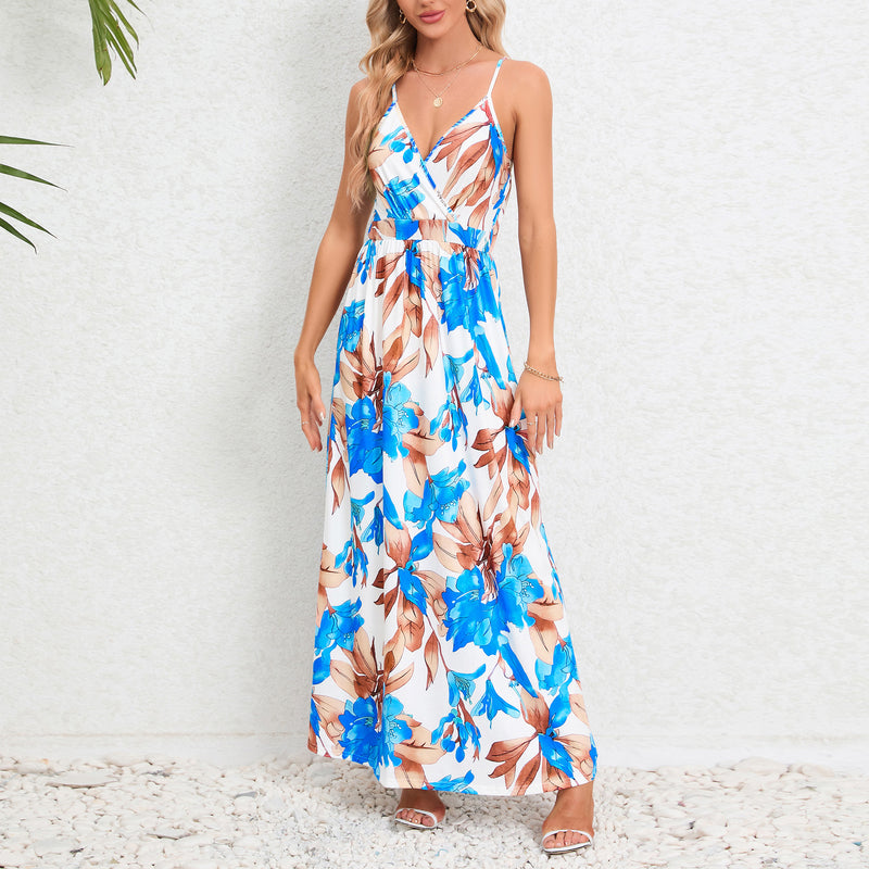 paisley long dress, view 14 - MRSLM