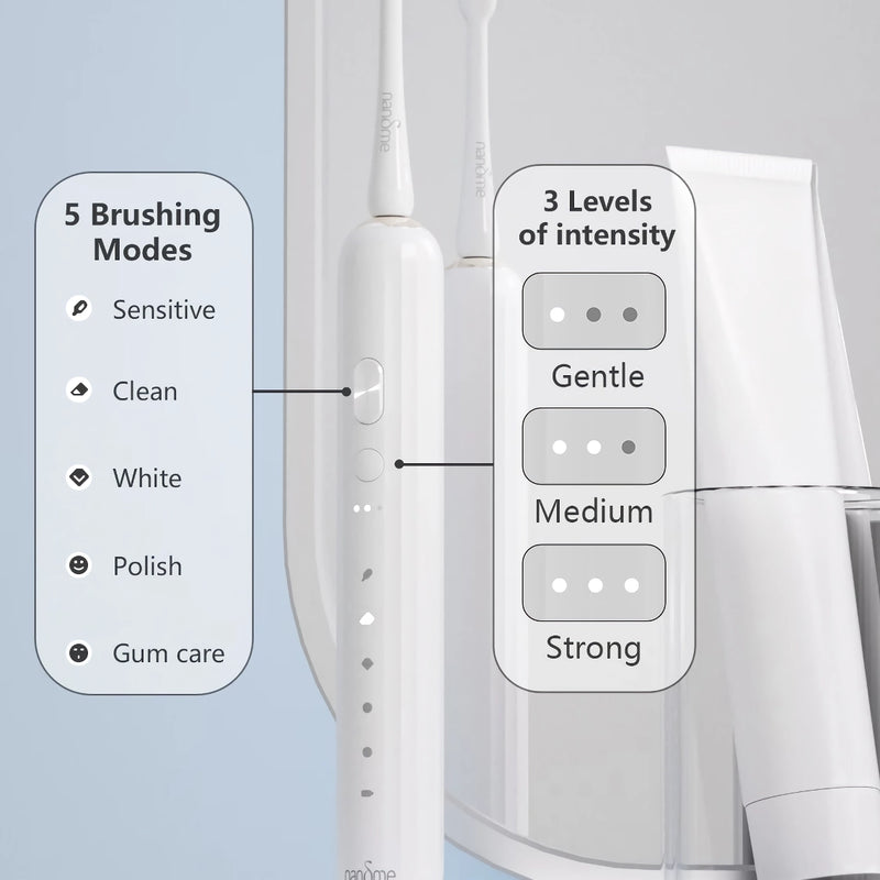 smart electric toothbrush, view 7 - MRSLM