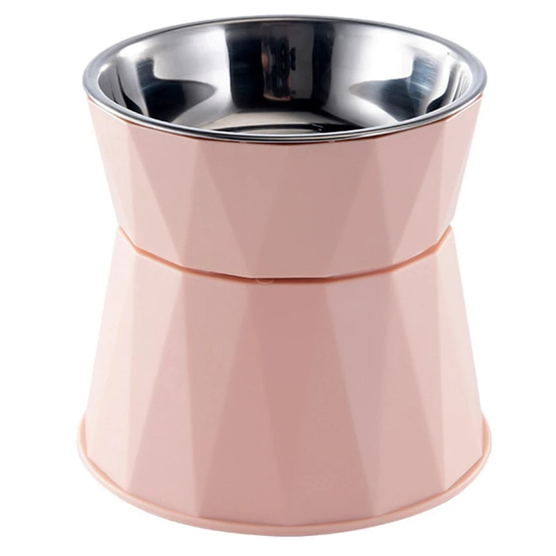 Raised cat food bowl, view 3 - MRSLM