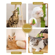 cat massage comb and scratcher, view 8 - MRSLM