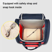 multi-function pet backpack carrier, view 9 - MRSLM