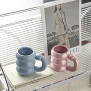 ceramic bubble coffee cup - MRSLM