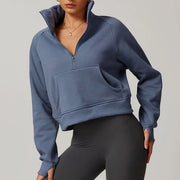 women's winter fleece hoodie, view 8 - MRSLM
