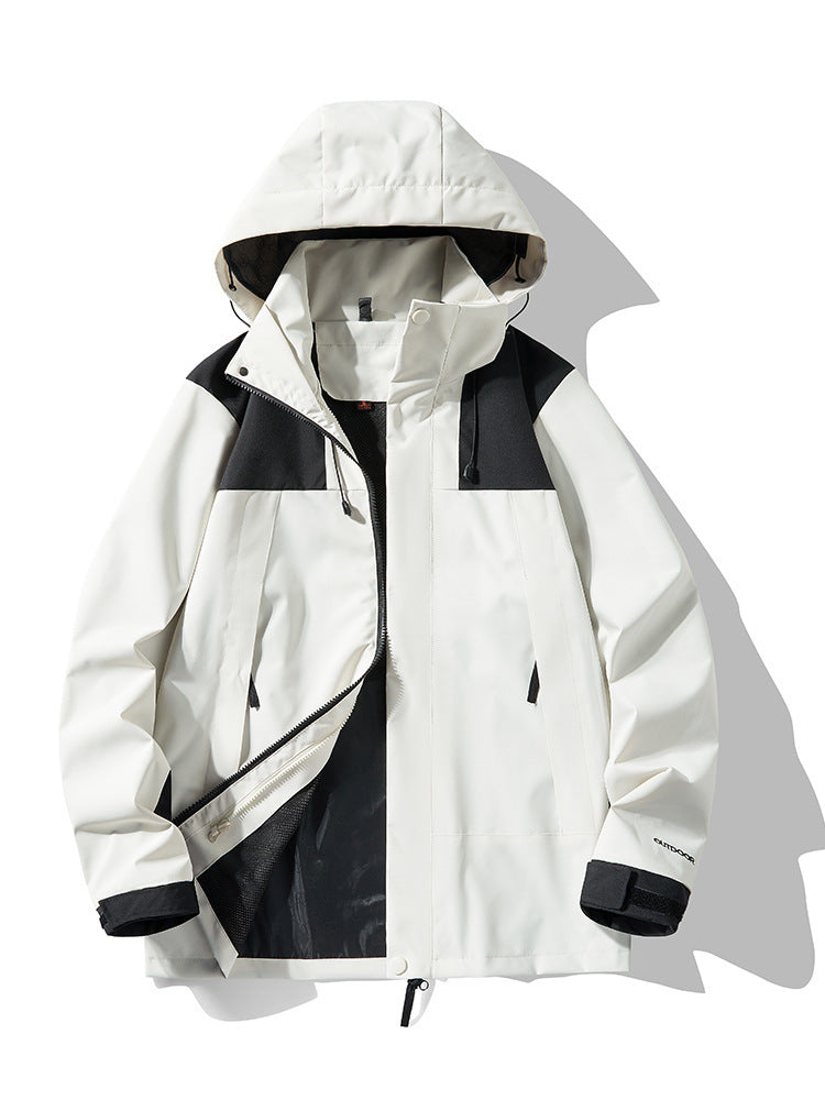 hooded waterproof outdoor jacket, view 6 - MRSLM