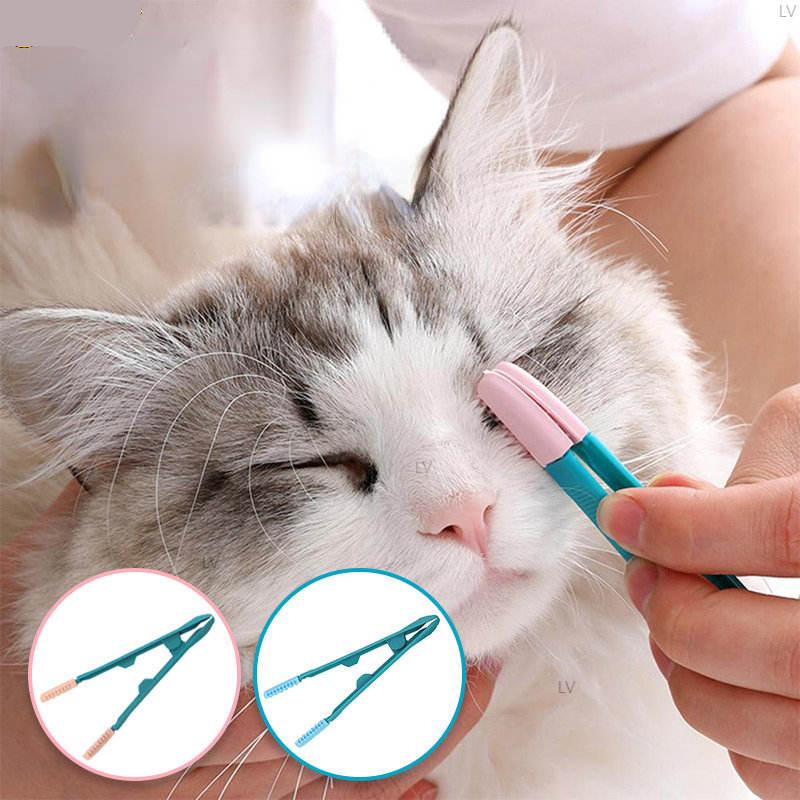 soft pet eye cleaning brush, view 4 - MRSLM