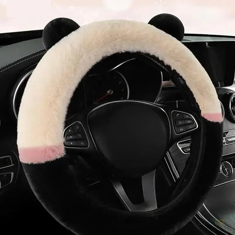 Cute ear-shaped steering wheel cover, view 8 - MRSLM