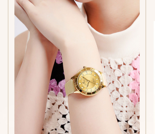 women's small dial stainless steel quartz watch, view 2 - MRSLM