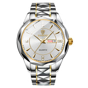 Steel calendar quartz watch, view 11 - MRSLM