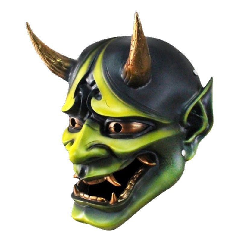 resin devil mask, view 6 - MRSLM