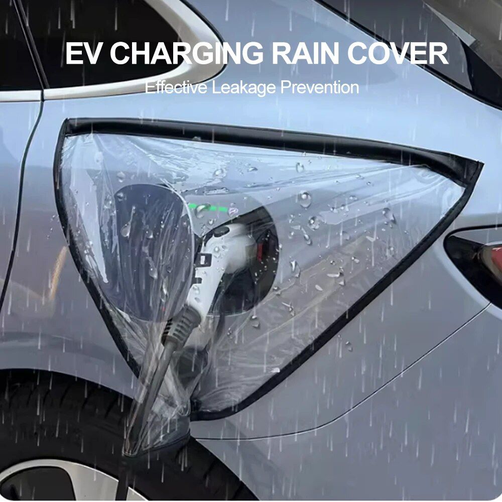 Universal Magnetic EV Charging Port Cover - Waterproof & Dustproof Protector