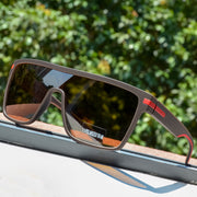 polarized square sunglasses, view 2 - MRSLM