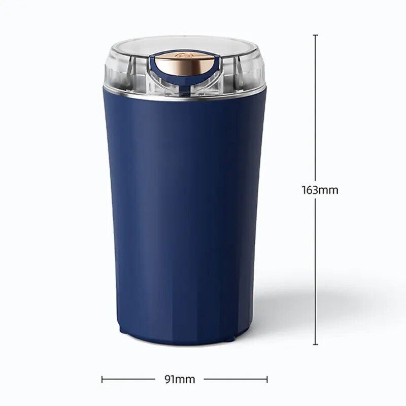 compact electric coffee grinder, view 8 - MRSLM