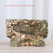 Retro extra large floor flower pot, view 5 - MRSLM