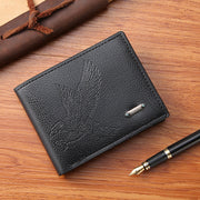 slim PU leather wallet, view 2 - MRSLM
