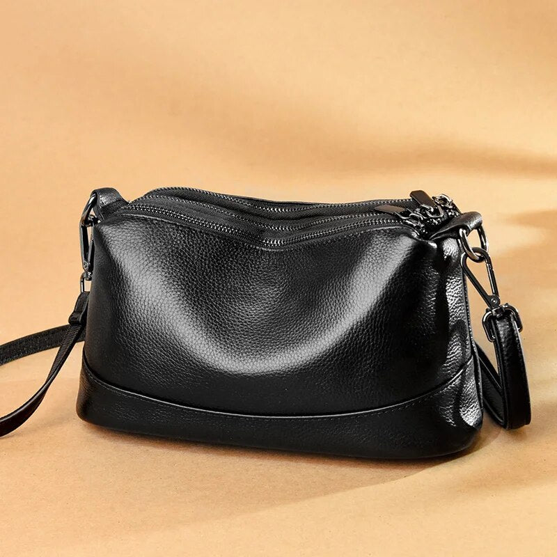 genuine leather tote bag, view 8 - MRSLM