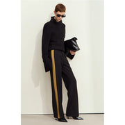contrast stitching blazer pants for women, view 4 - MRSLM