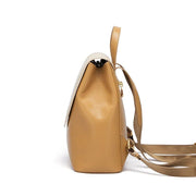 retro leather backpack, view 9 - MRSLM