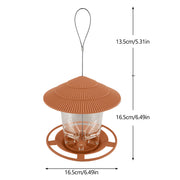 garden haven hanging wild bird feeder, view 3 - MRSLM