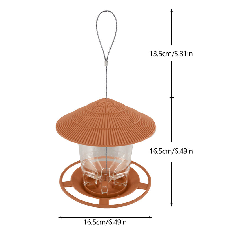 garden haven hanging wild bird feeder, view 3 - MRSLM