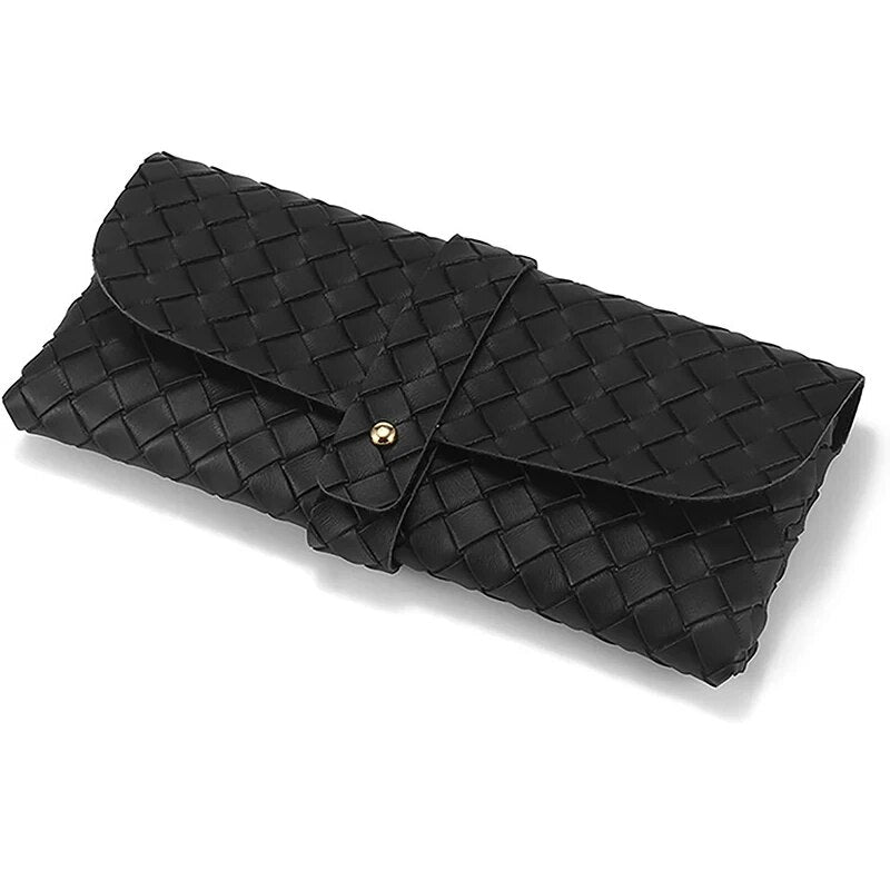 twist braided sunglasses case, view 3 - MRSLM