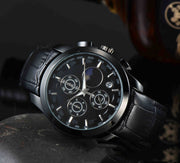 men's six-hand calendar quartz watch, view 9 - MRSLM
