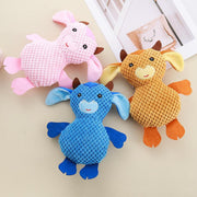 plush squeaky dog toy, view 5 - MRSLM
