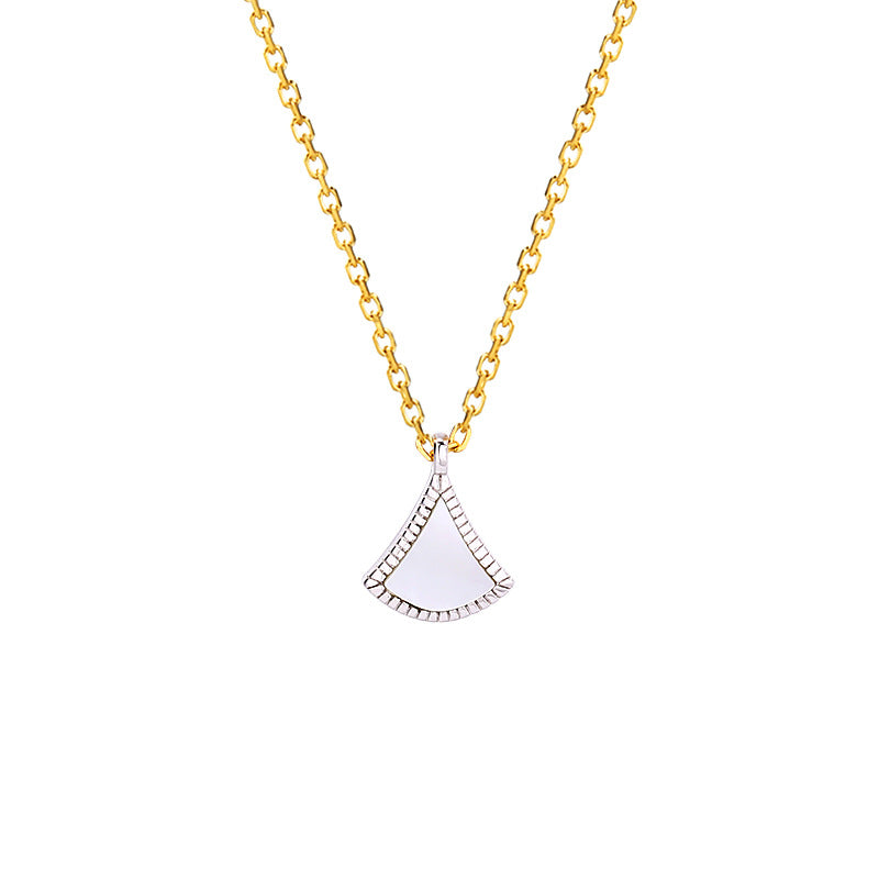 women's white shell necklace - MRSLM