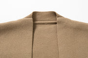 Men's slim knit cardigan jacket, view 8 - MRSLM