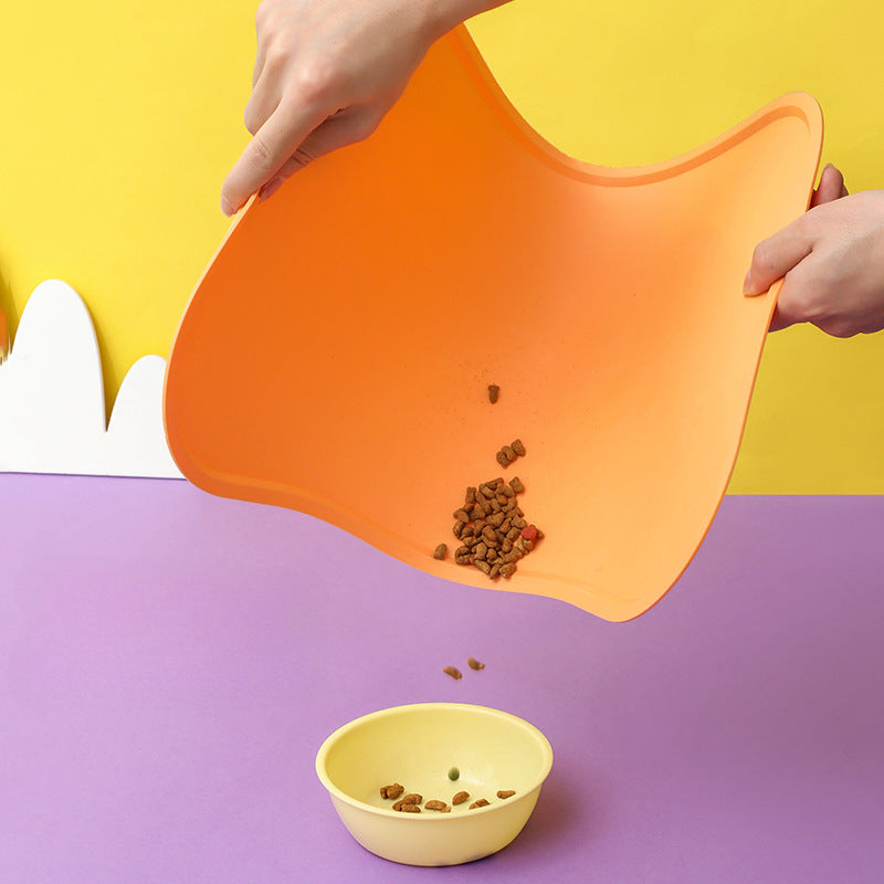 silicone pet bowl mat, view 7 - MRSLM