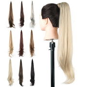 high ponytail long curly wig, view 2 - MRSLM