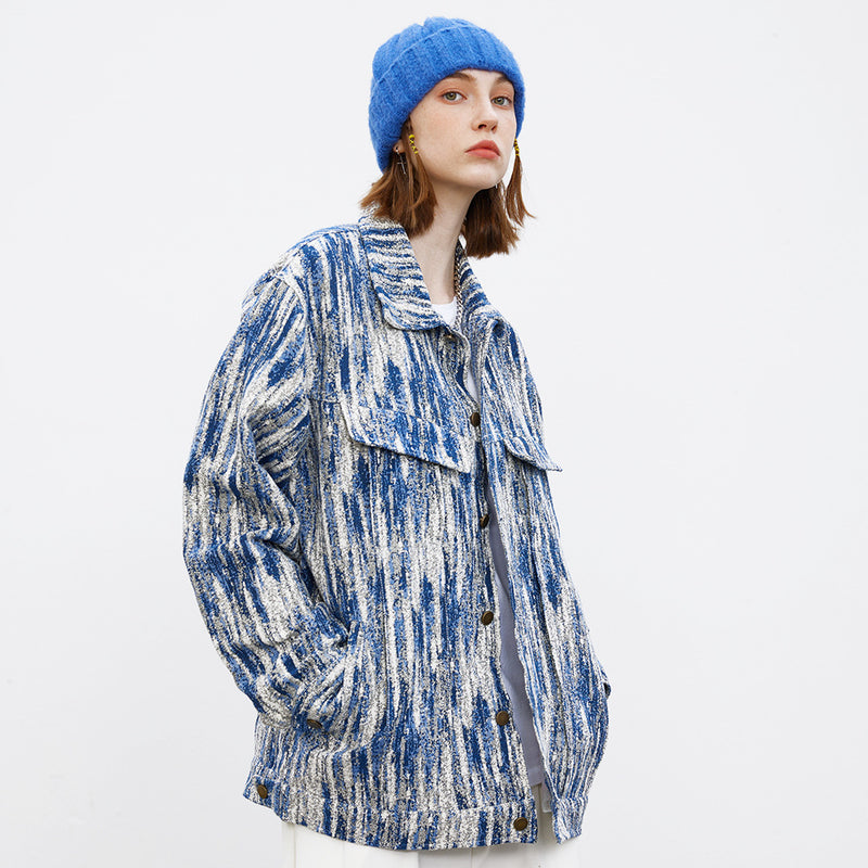 men's tie-dye gradient jacket - MRSLM