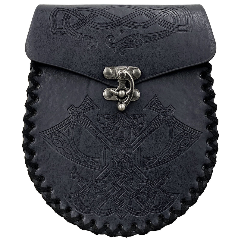 Medieval hanging belt coin purse, view 7 - MRSLM