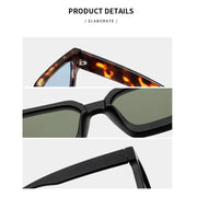 retro oversize square sunglasses, view 8 - MRSLM