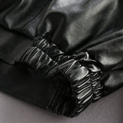 men's pu leather pilot jacket, view 5 - MRSLM
