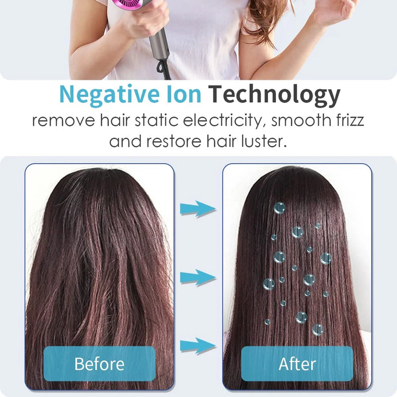 foldable hair dryer, view 5 - MRSLM