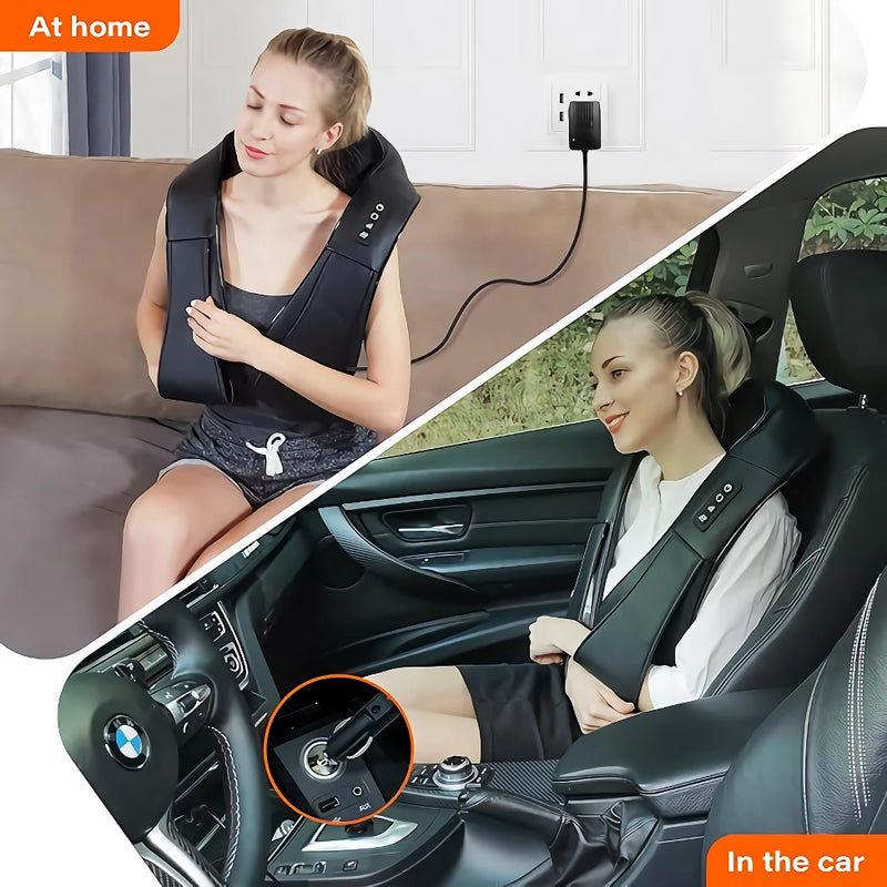 neck and shoulder massager with heat, view 7 - MRSLM