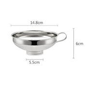 stainless steel funnel, view 2 - MRSLM
