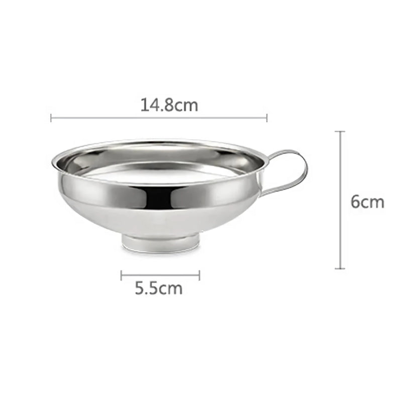 stainless steel funnel, view 2 - MRSLM