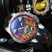 men's hollow silicone watch - MRSLM