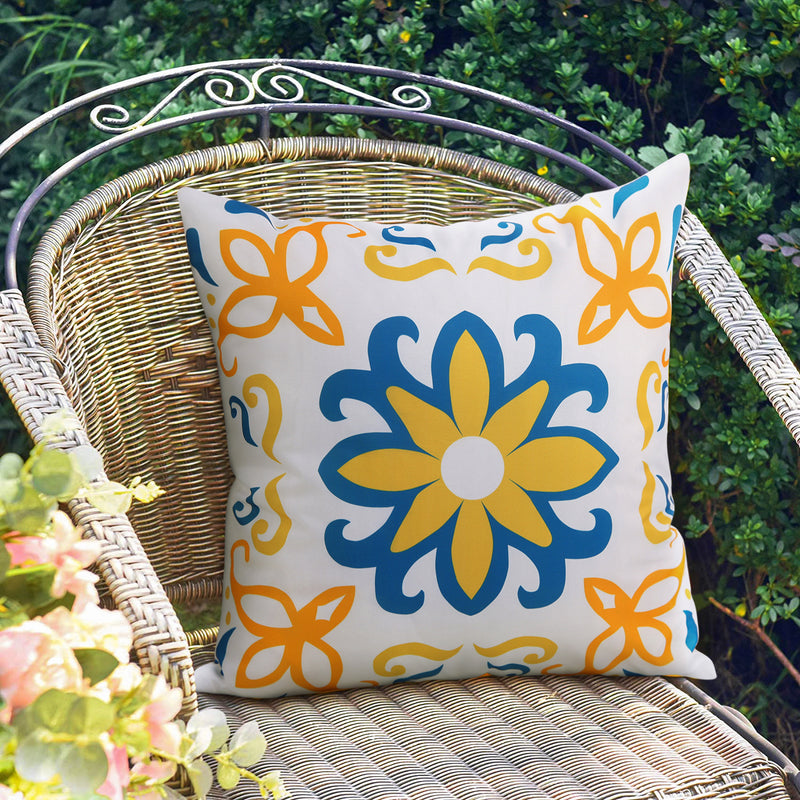 waterproof bohemian geometric throw pillow cover, view 21 - MRSLM